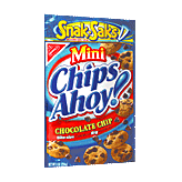 Nabisco Chips Ahoy! snak-saks; mini chocolate chip cookies Left Picture